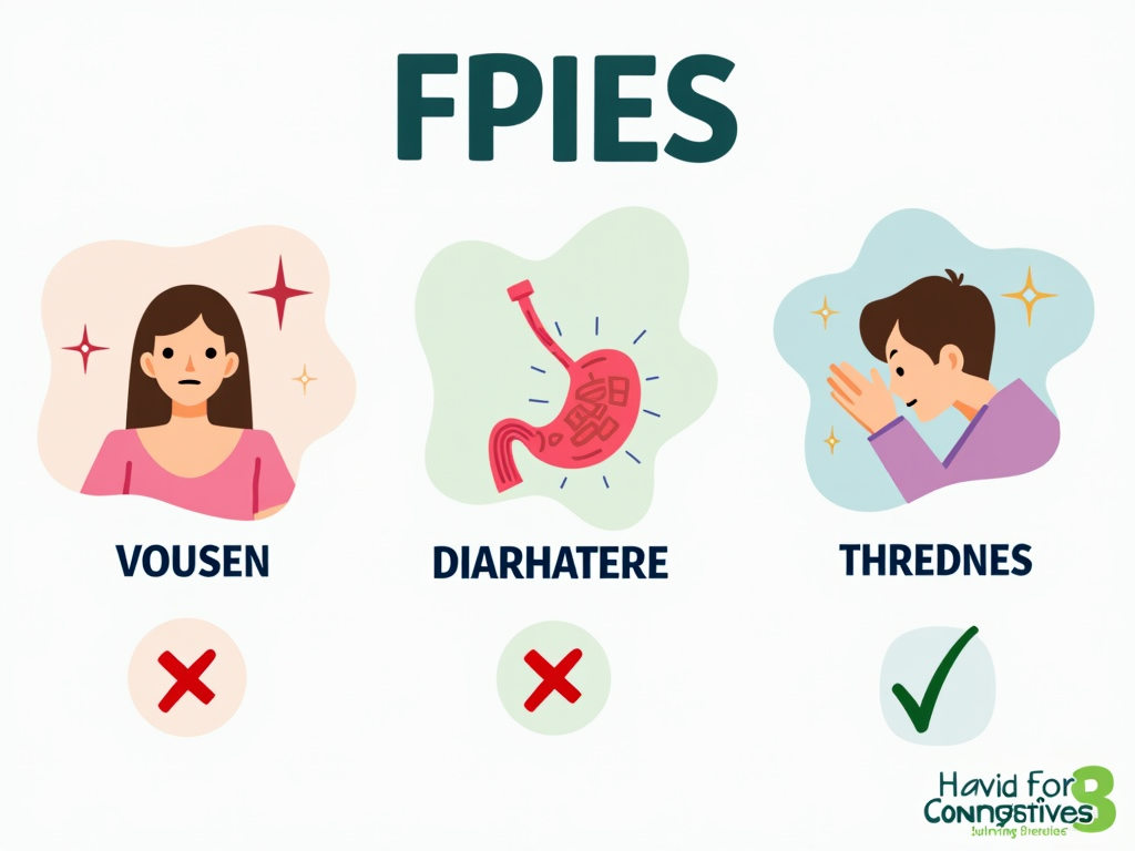 Infographic of FPIES symptoms
