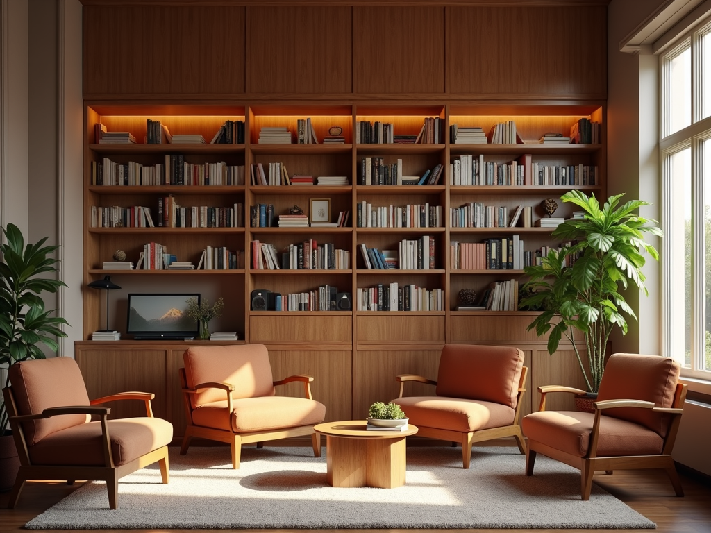 Wellness corner in library