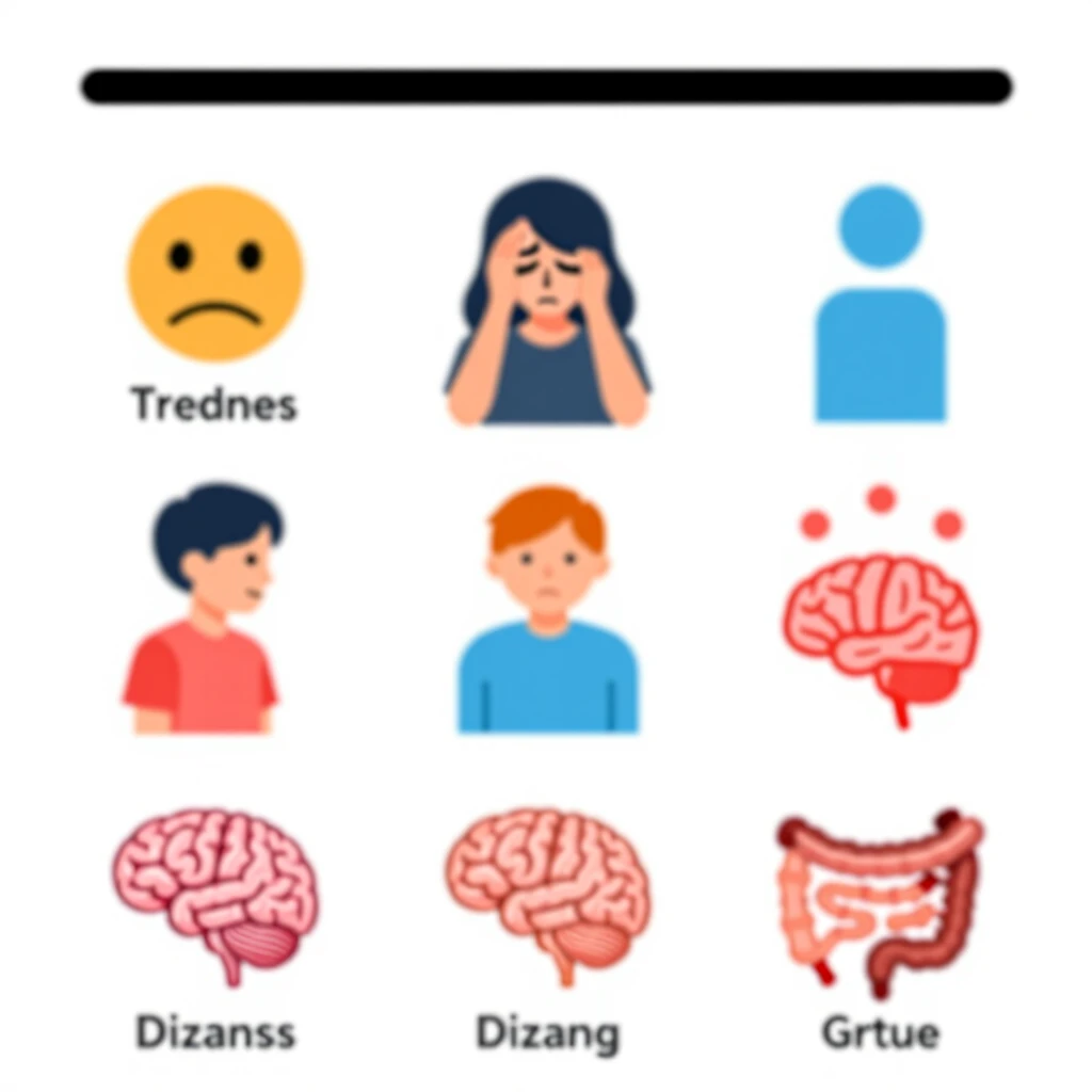 Infographic of chronic fatigue symptoms in teens