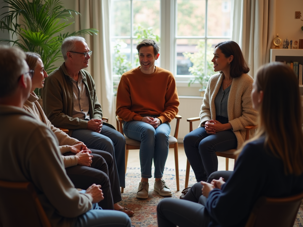 A support group for people with chronic illnesses.