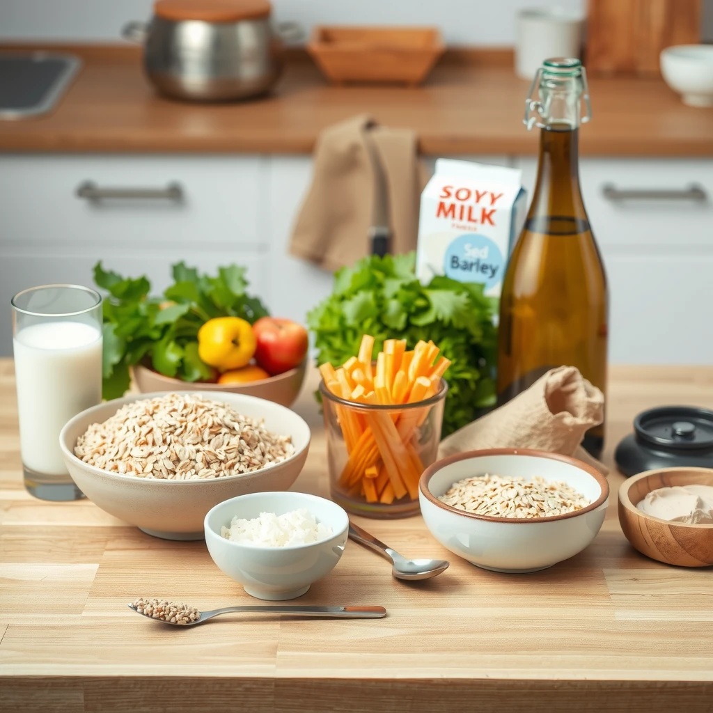 Common trigger foods for FPIES including cow's milk, rice, oats, and soy