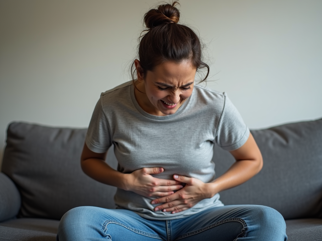 A person experiencing chronic vomiting.