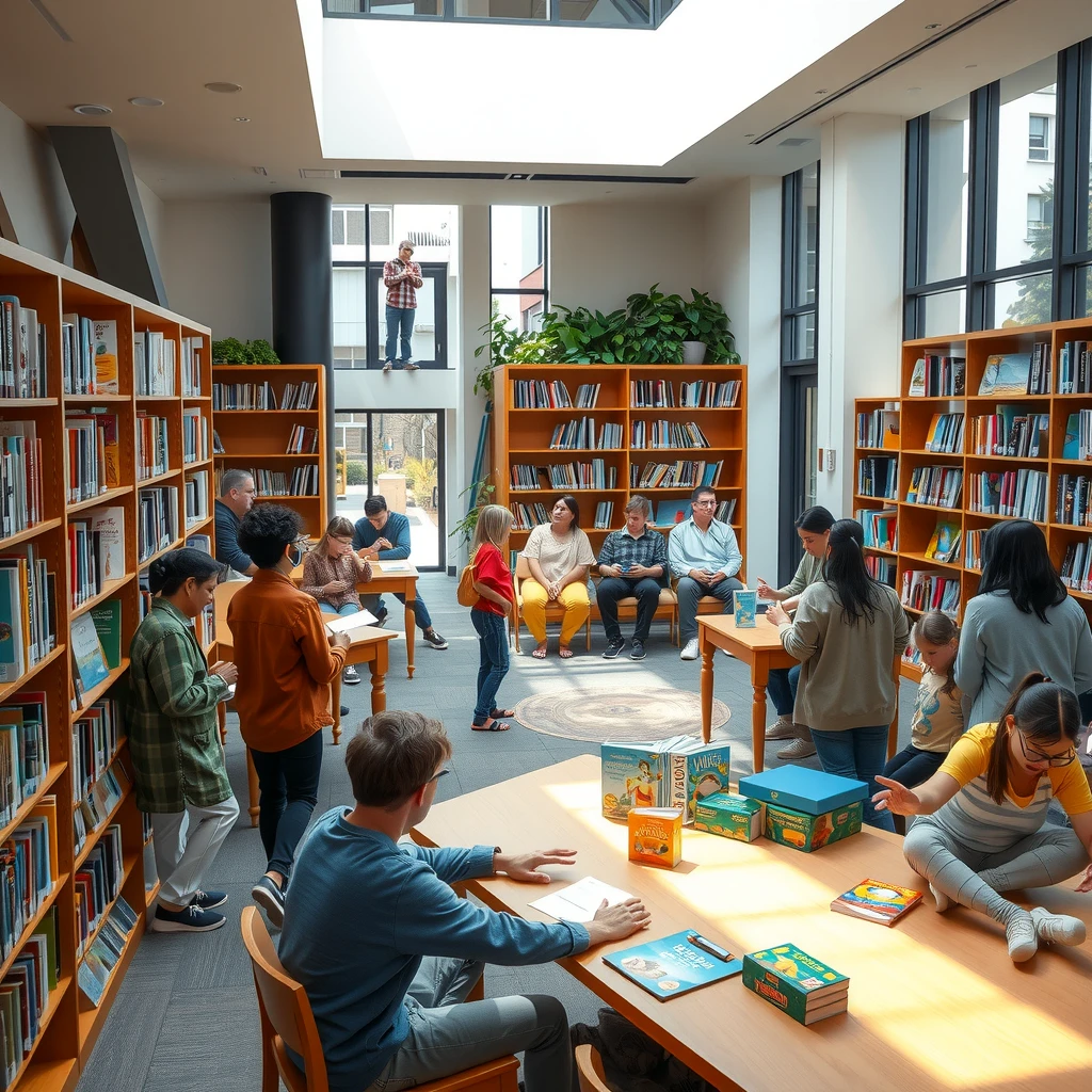 Library as a hub for community wellness activities