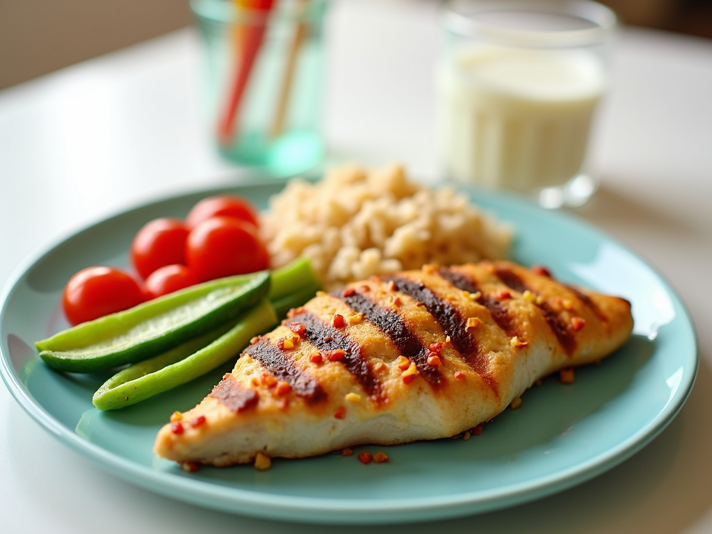 Balanced meal for a child