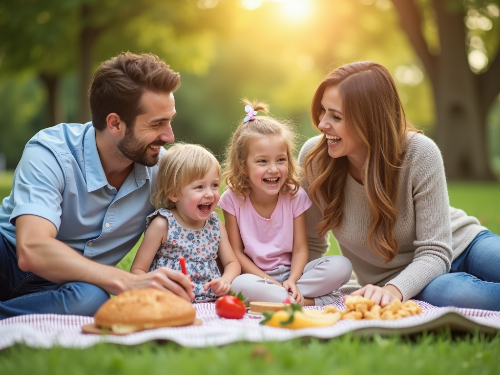 Happy family enjoying time together after behavioral therapy