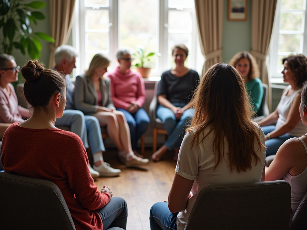 Support group for chronic illness patients.