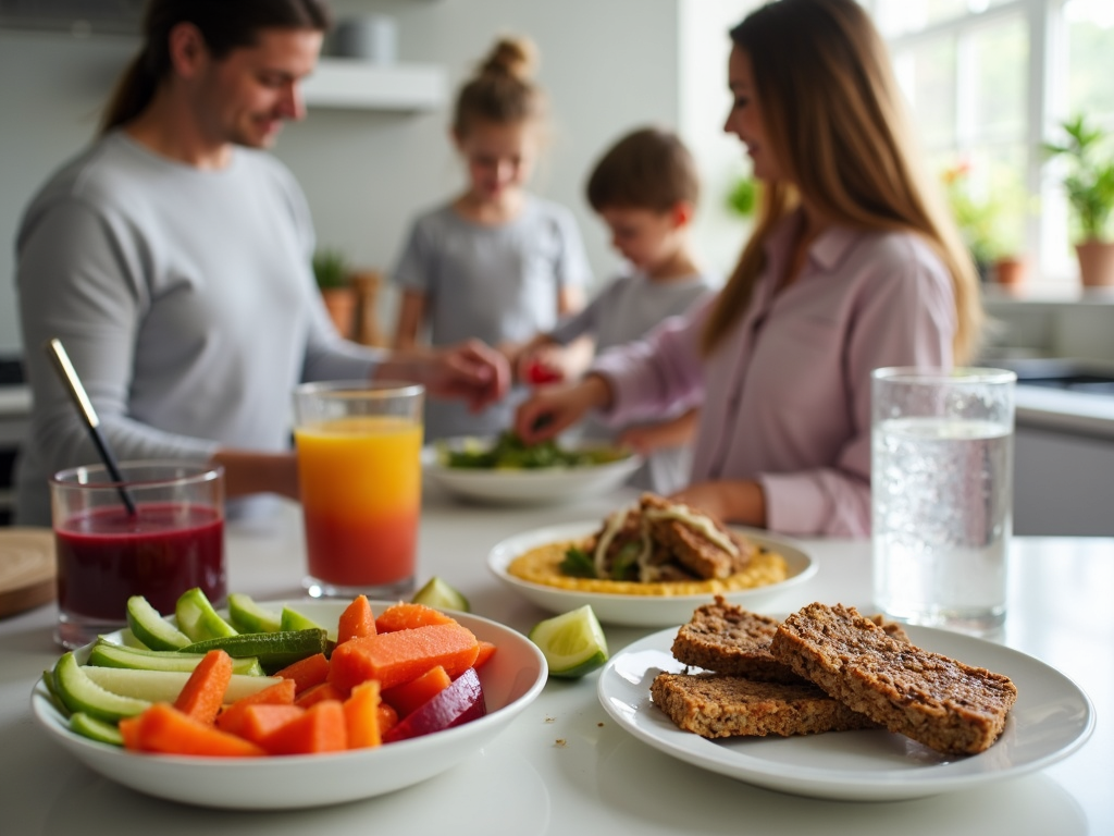 Healthy snacks for active families
