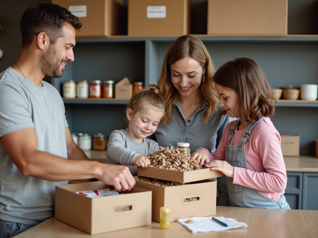 Family volunteering