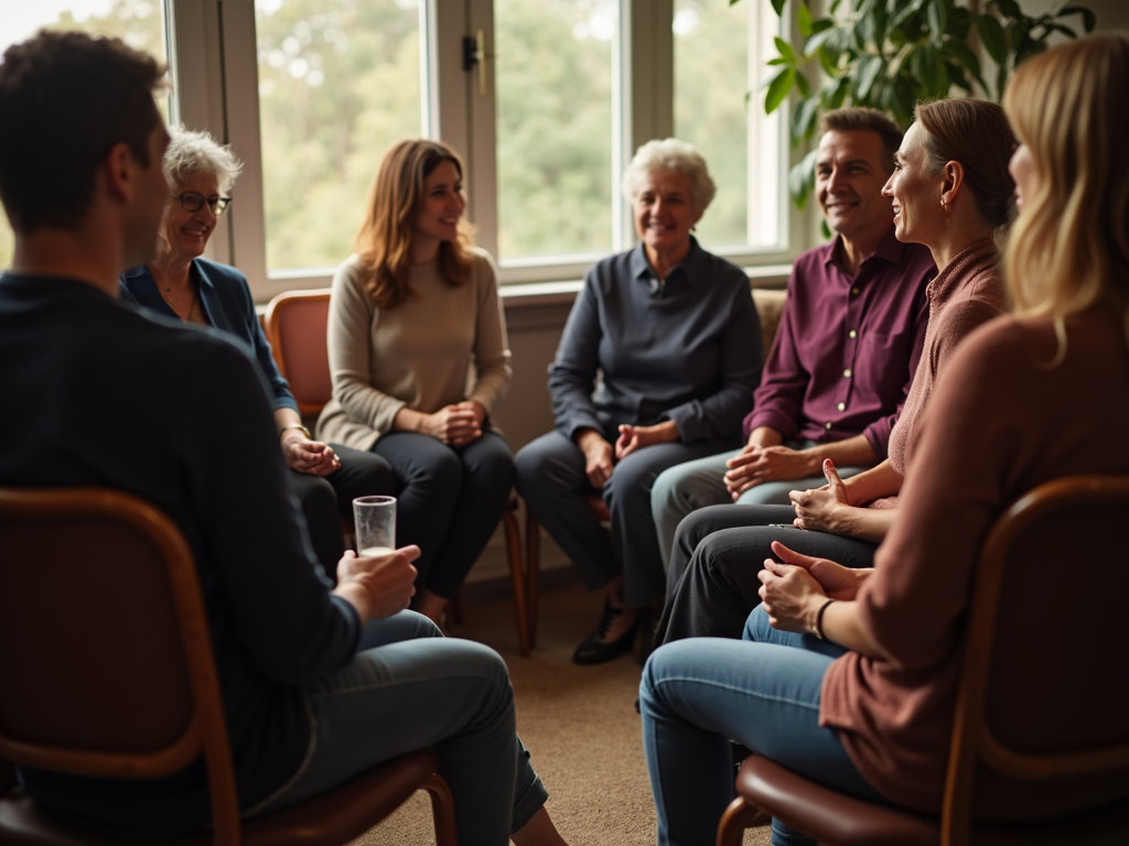 Support group meeting