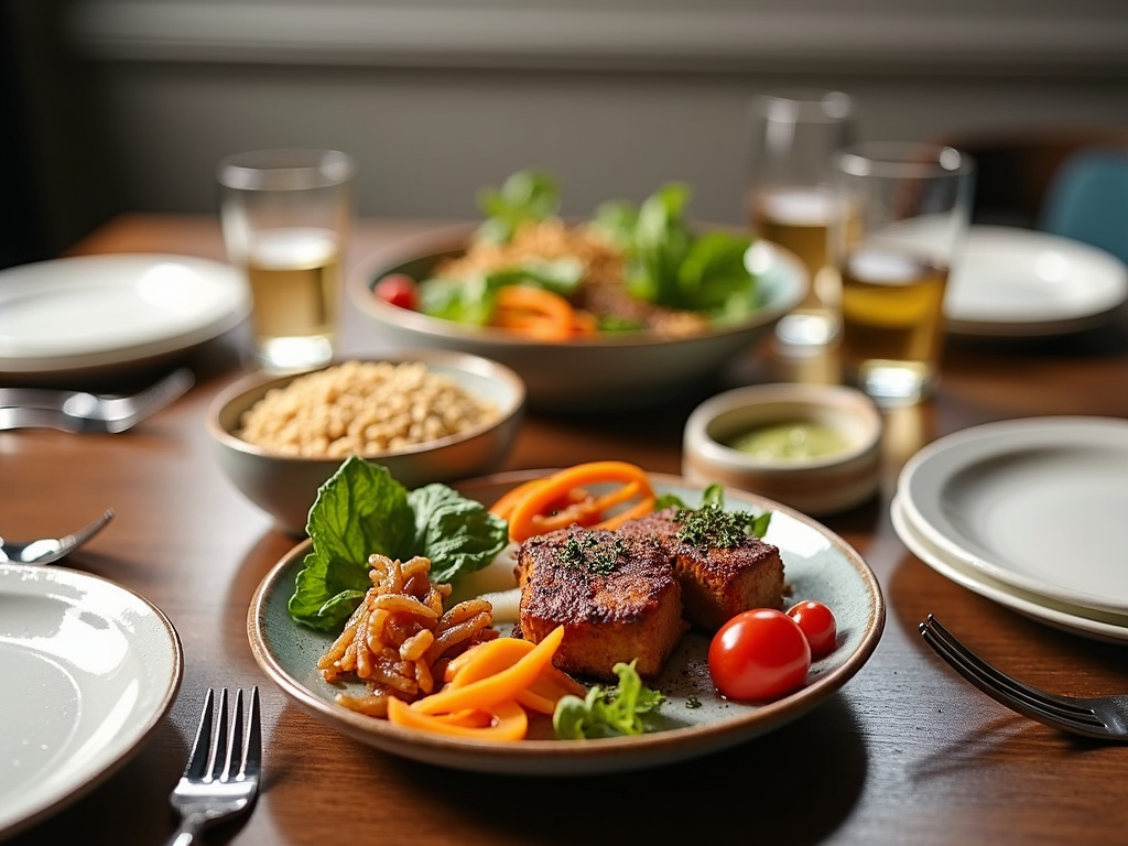 A well-structured meal for managing chronic fatigue.
