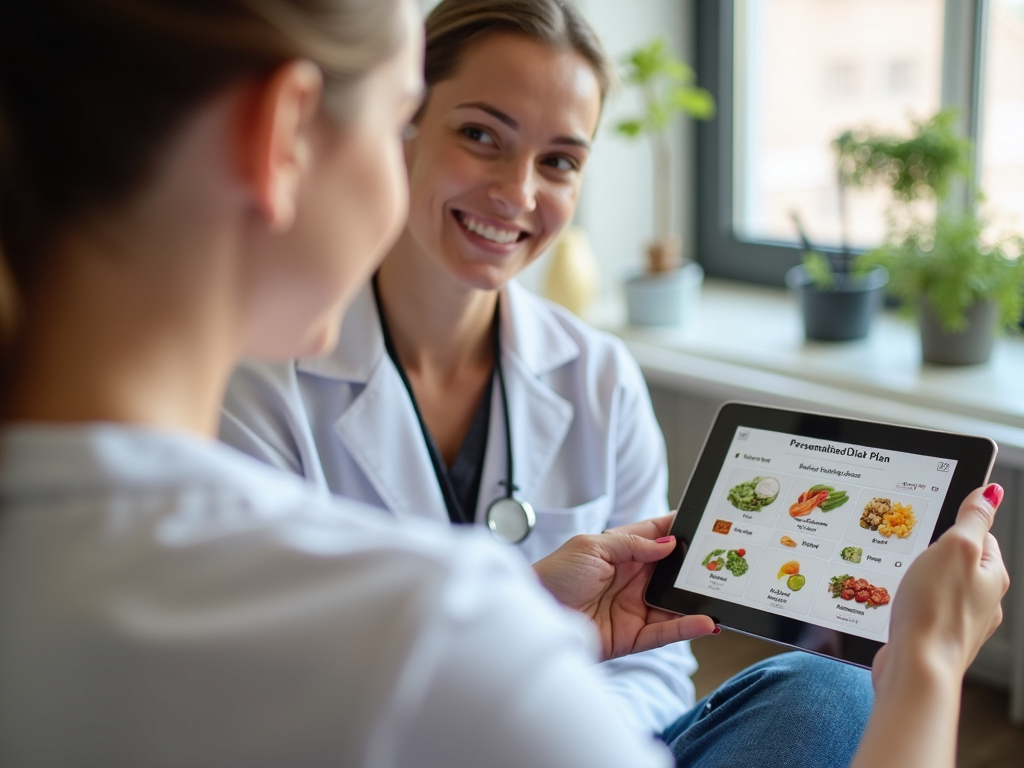 Individual enjoying a meal from their personalized diet plan.