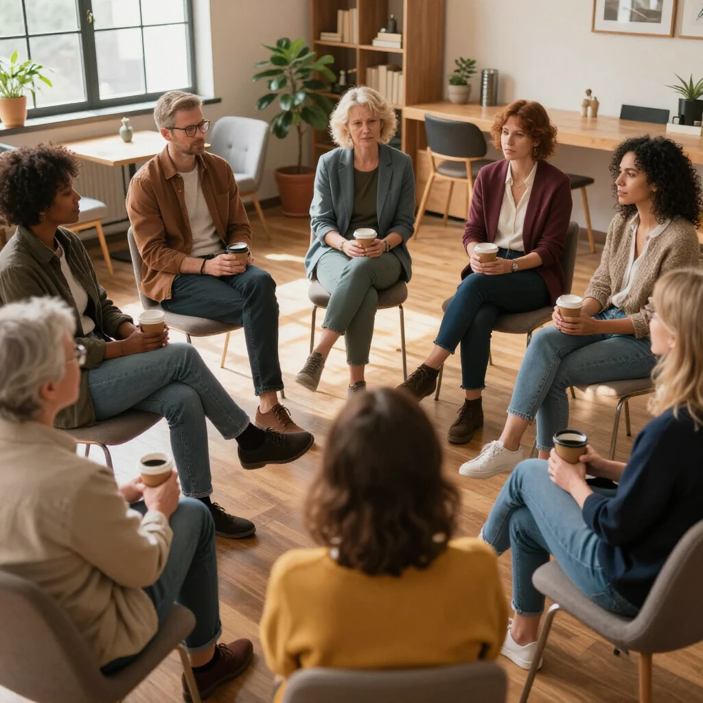 Support group for people with chronic illnesses