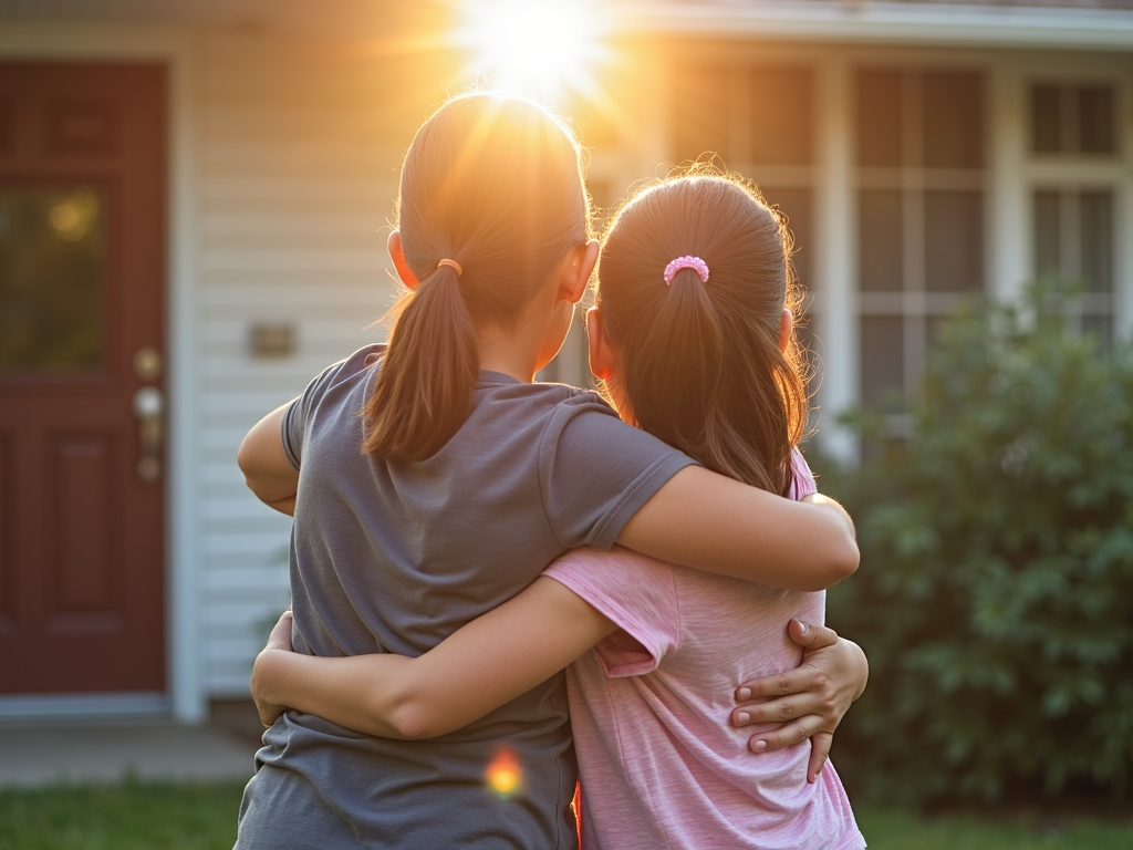 A family celebrating their progress and strengthened bonds after family therapy.
