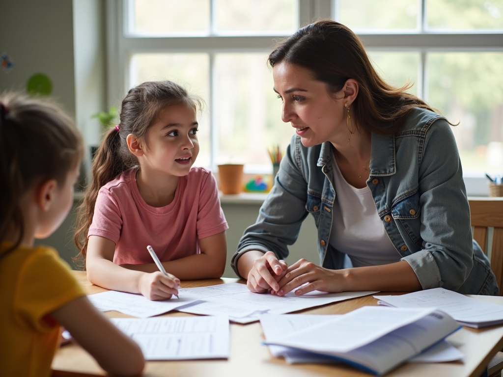 Parent-teacher meeting
