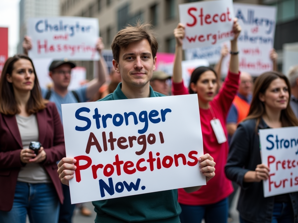 Rally for food allergy awareness