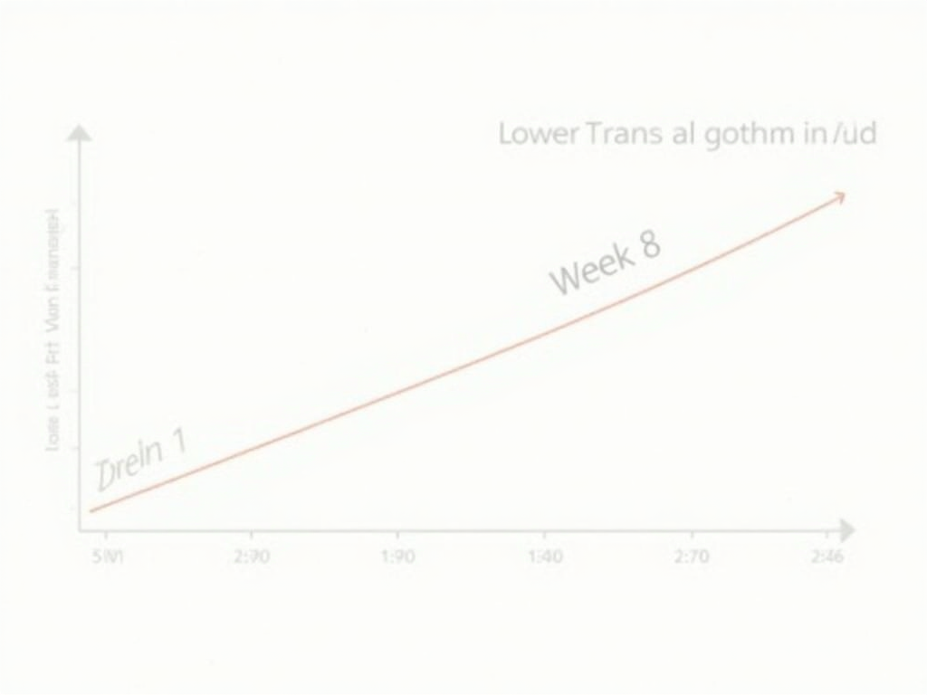 Graph showing anxiety decreasing with behavioral therapy