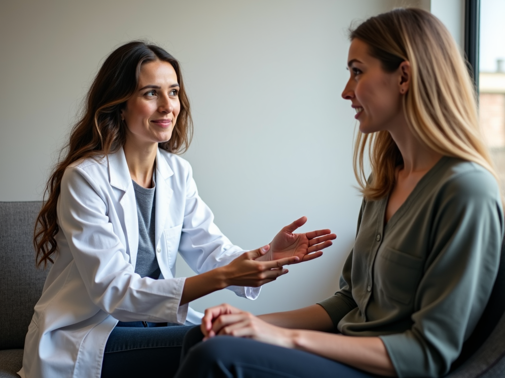 A therapy session discussing aversion therapy.