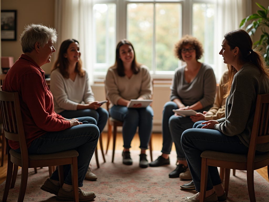 Parents at an FPIES support group