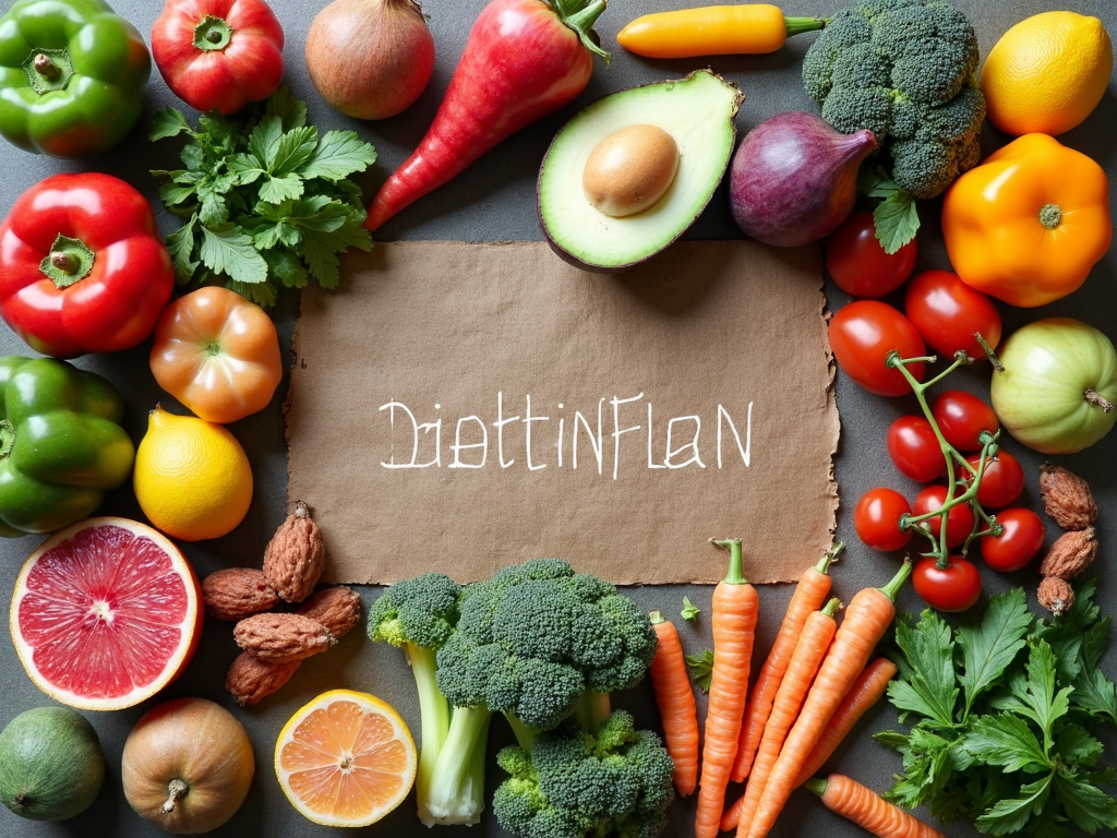 Variety of healthy foods for a personalized diet.