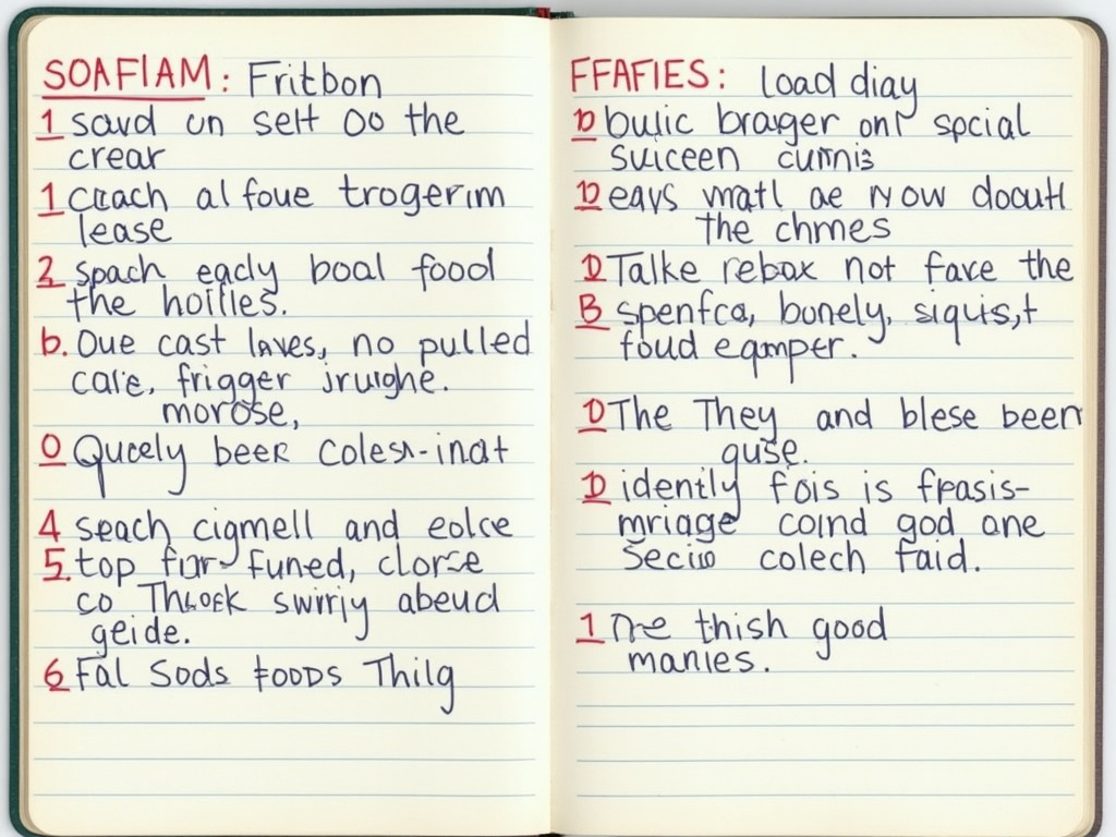 Food diary for managing Chronic FPIES.