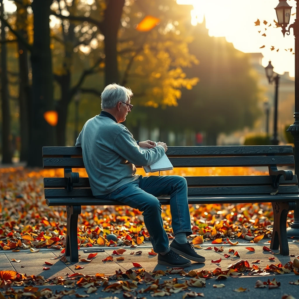 Person reflecting on personal values in a peaceful natural setting