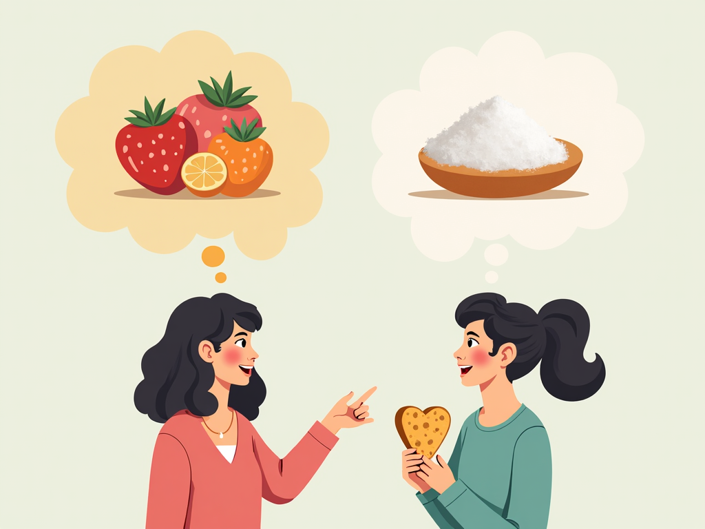 Choosing healthy snacks