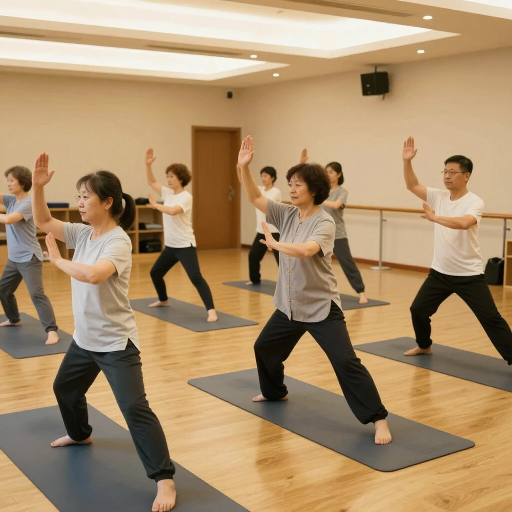 Community Tai Chi class for families