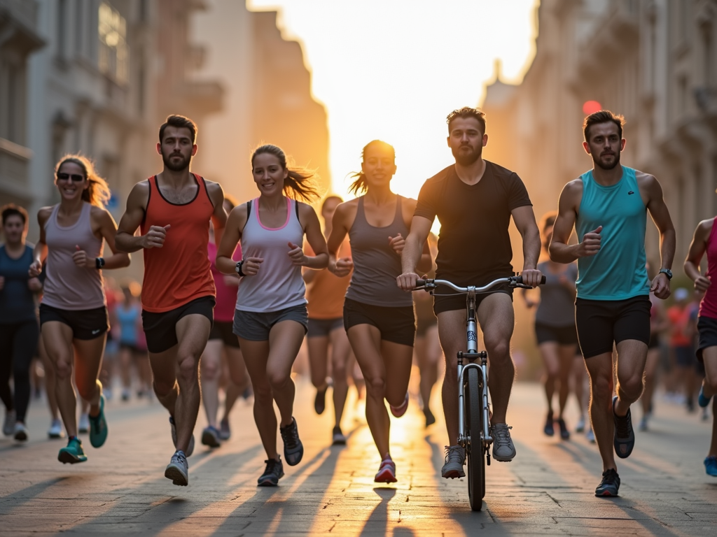 Embracing an active lifestyle for wellness.